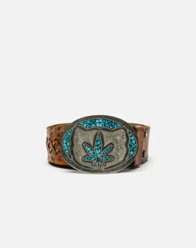 70s Pot Leaf Belt - #19 sold by Re/Done