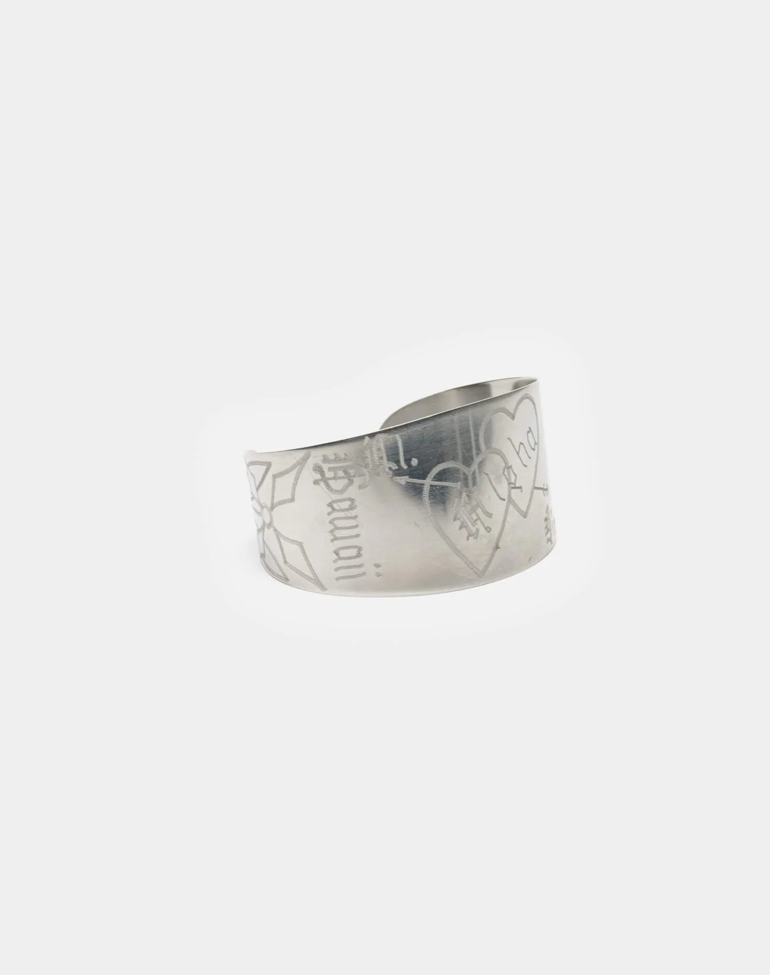 40s Aluminum Aloha Bracelet sold by Re/Done product image thumbnail 3