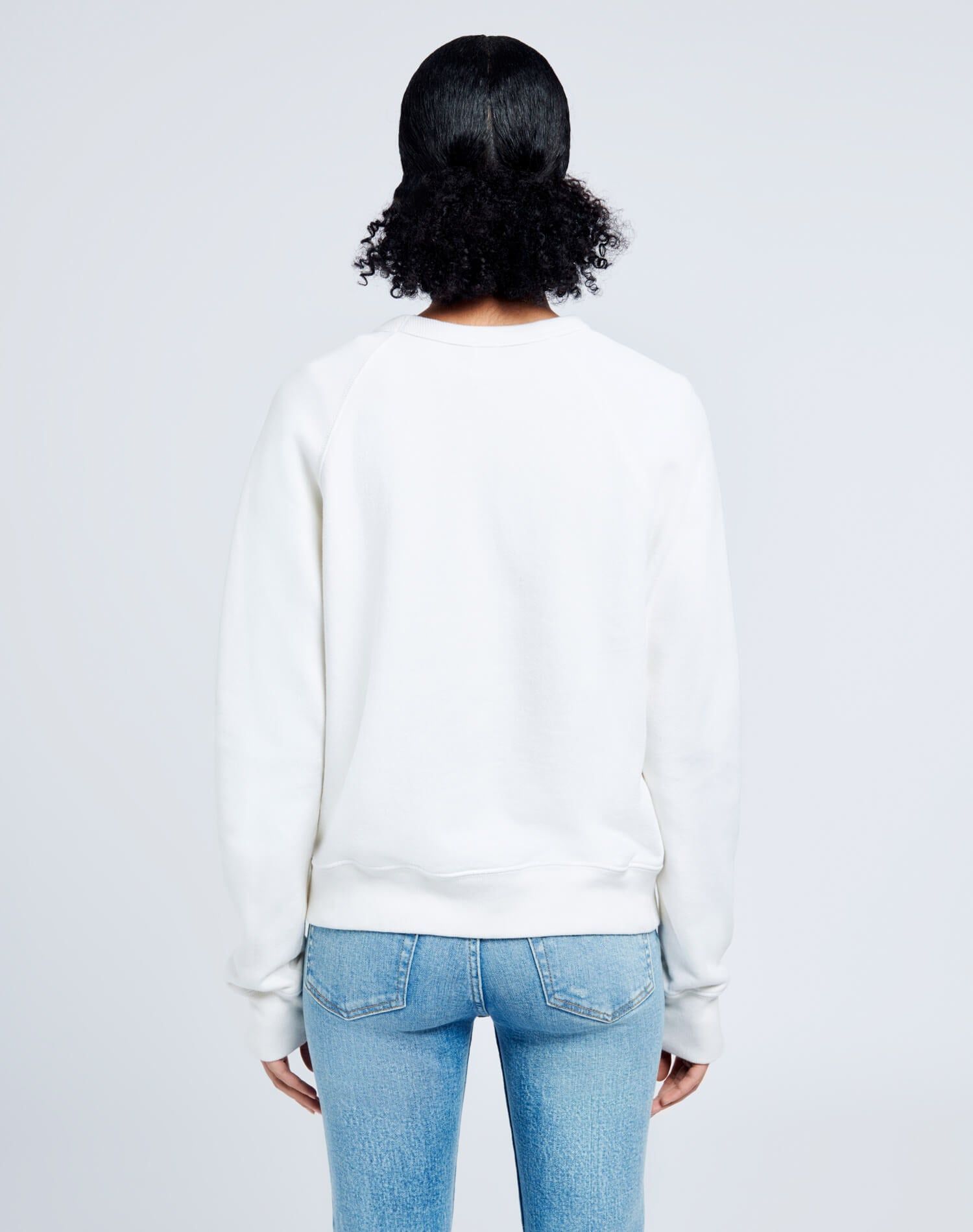 Classic Raglan "Peanuts" Crewneck - Off White sold by Re/Done product image thumbnail 7