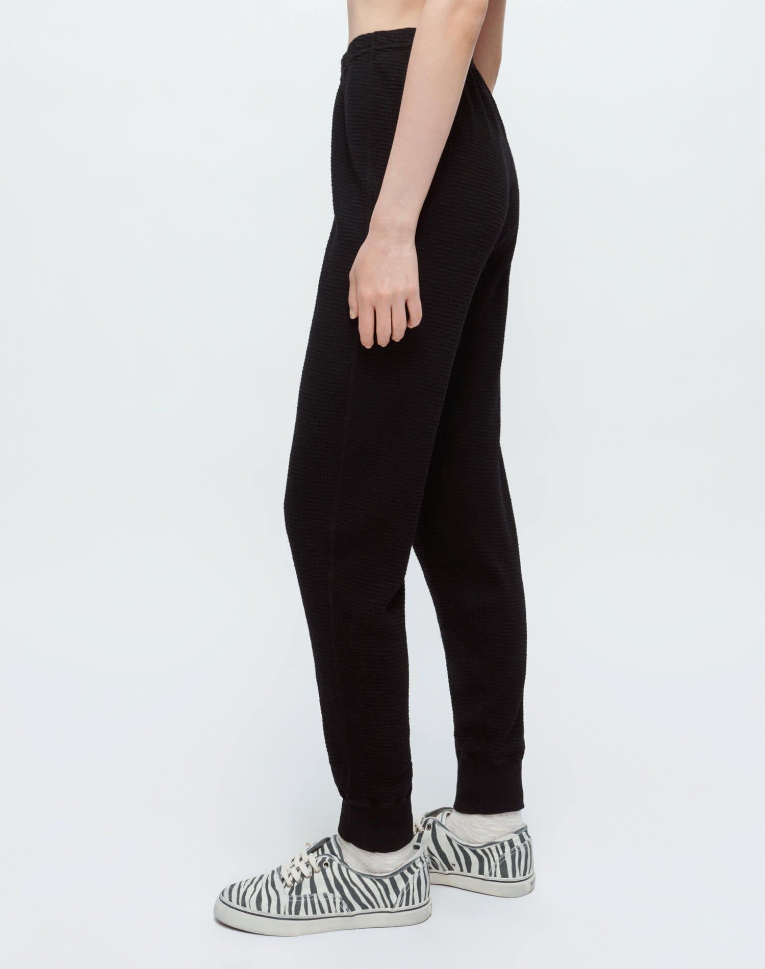 Thermal Jogger - Black sold by Re/Done product image thumbnail 5