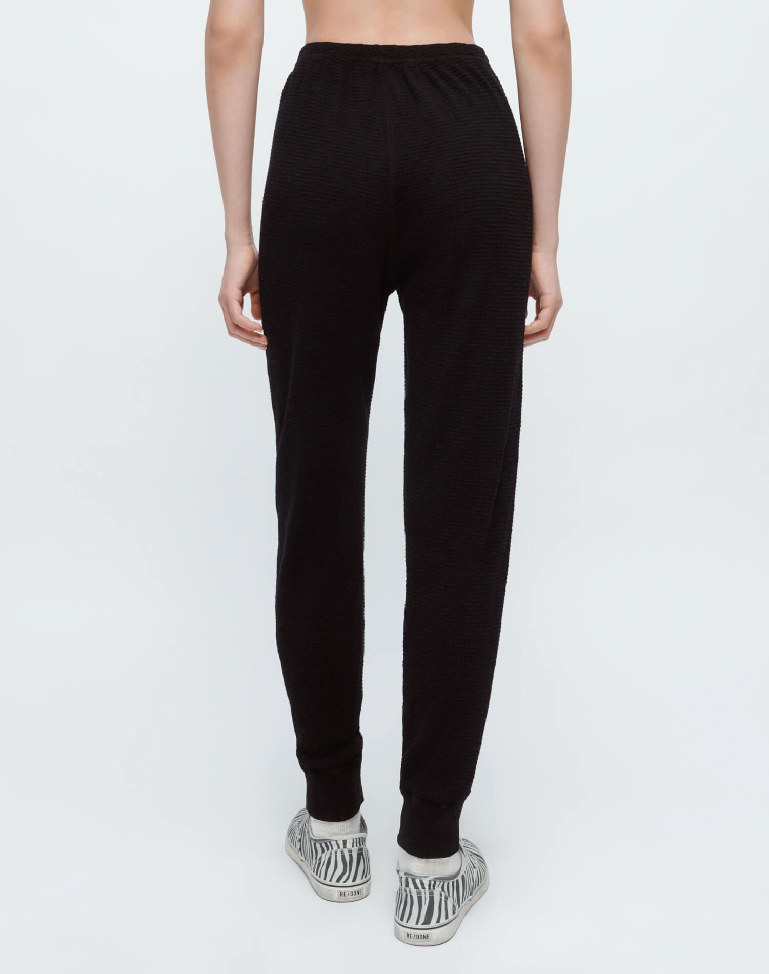 Thermal Jogger - Black sold by Re/Done product image thumbnail 6