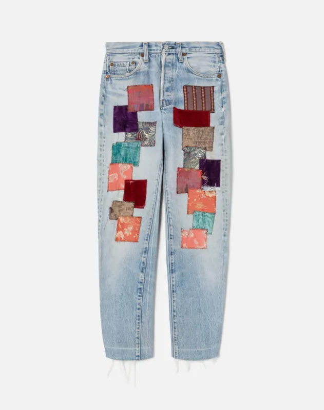 70s Levi's Patched Selvedge 501s - #12 sold by Re/Done