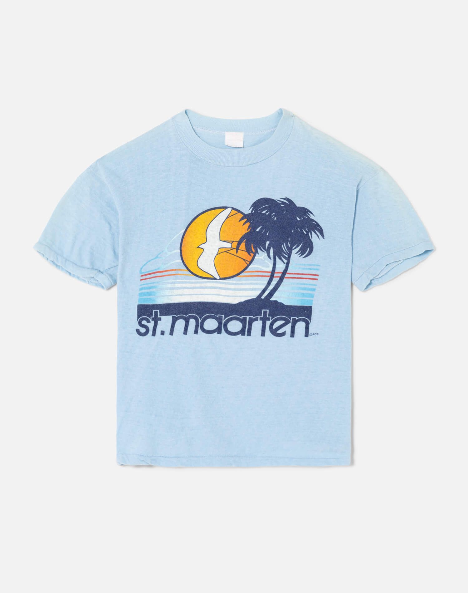 70s St Maarten Tee sold by Re/Done