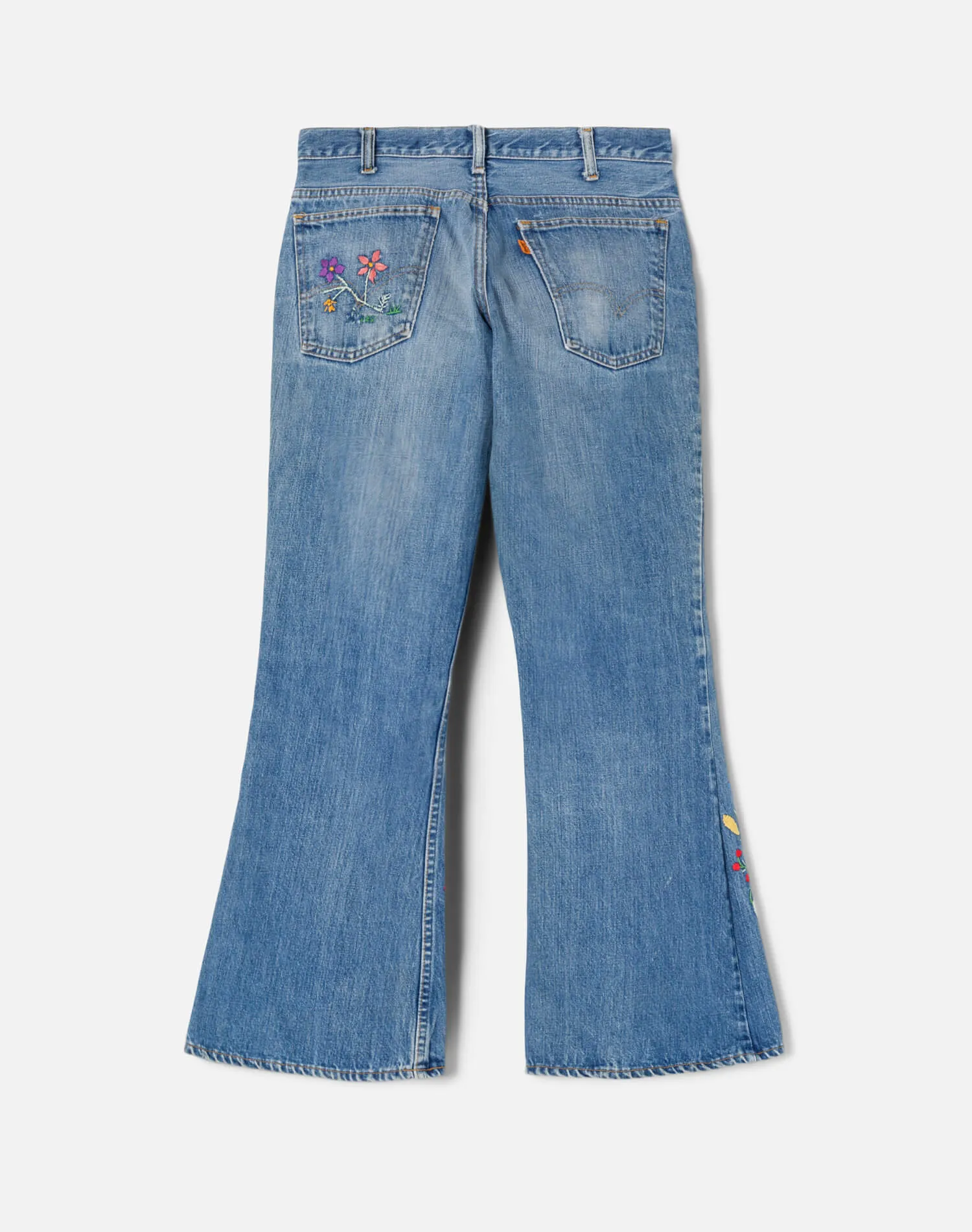 70s Levi's Orange Tab Embroidered Jeans -#24 sold by Re/Done product image thumbnail 2
