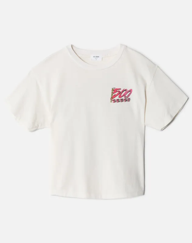 Exboyfriend "RE/DONE 500" Tee -  Vintage White sold by Re/Done
