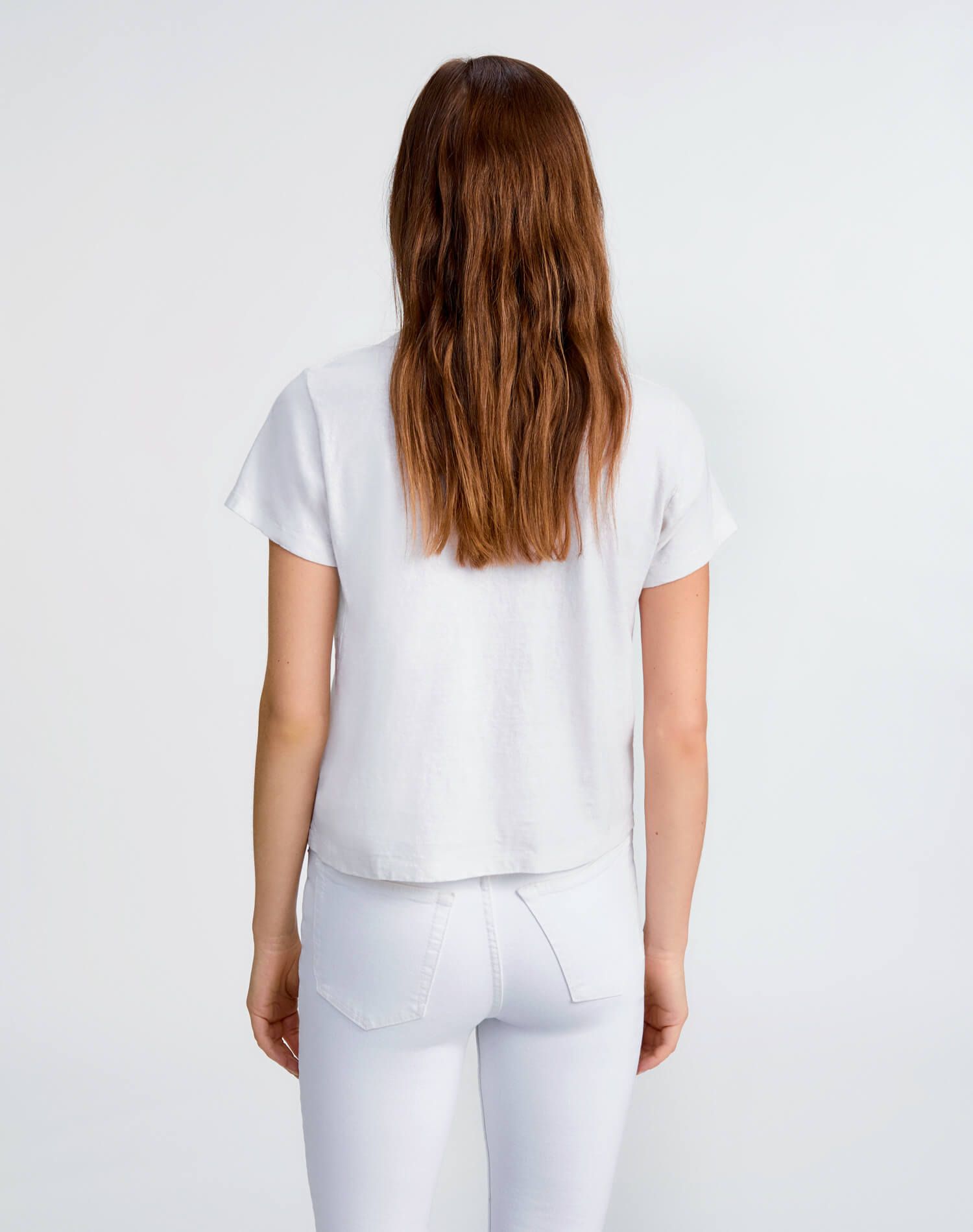 Classic "Long Walks" Tee - Vintage White sold by Re/Done product image thumbnail 7