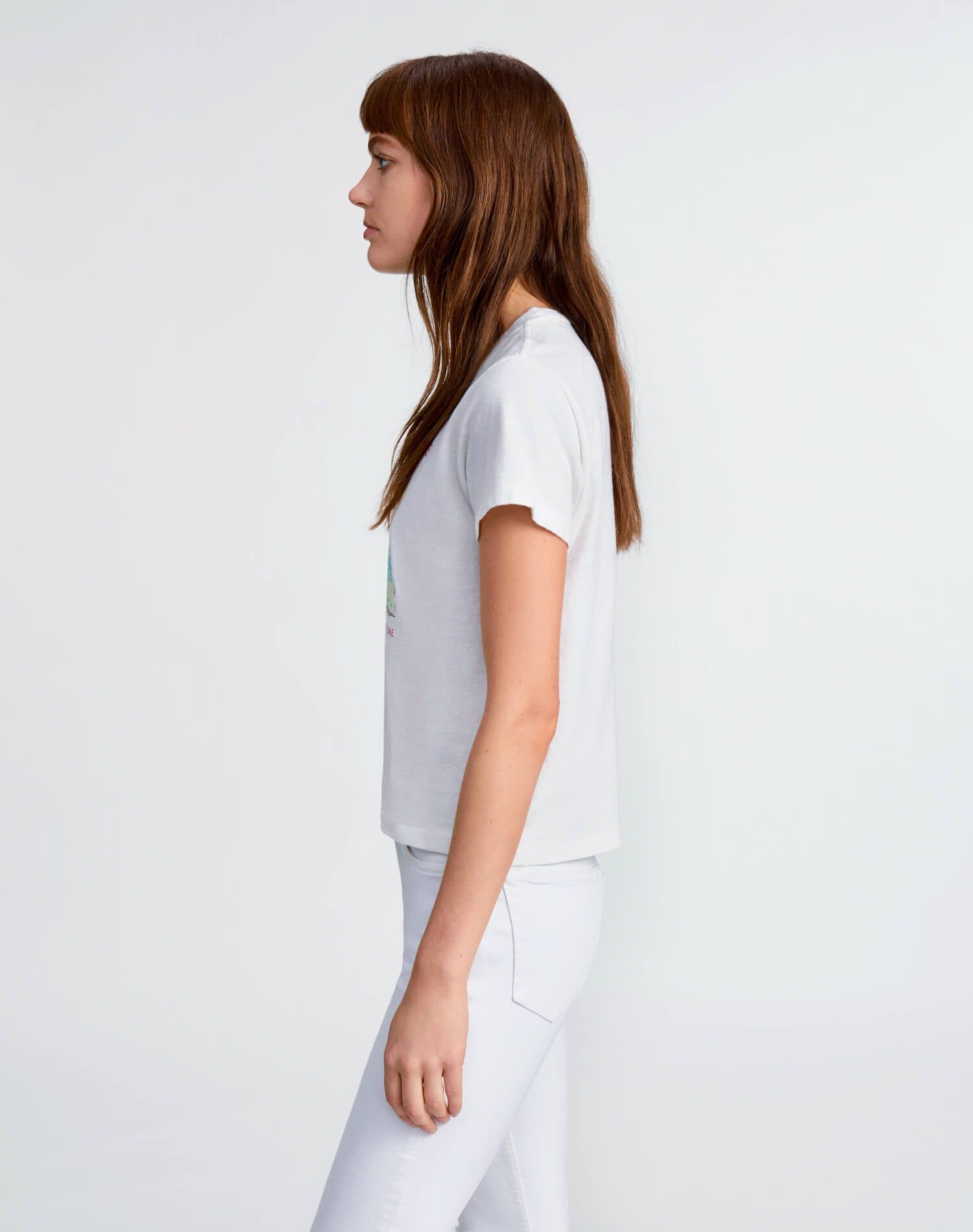 Classic "Long Walks" Tee - Vintage White sold by Re/Done product image thumbnail 6