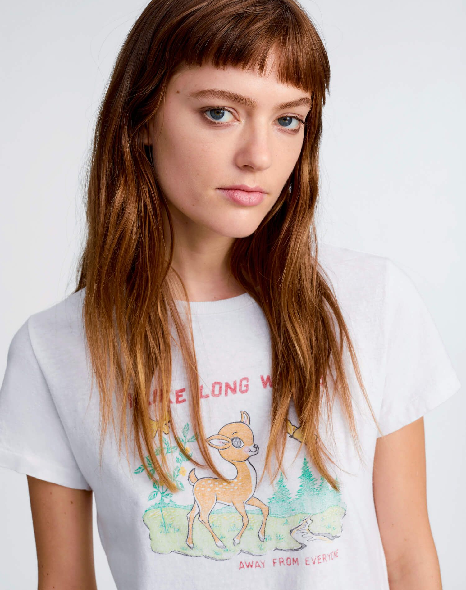Classic "Long Walks" Tee - Vintage White sold by Re/Done product image thumbnail 5