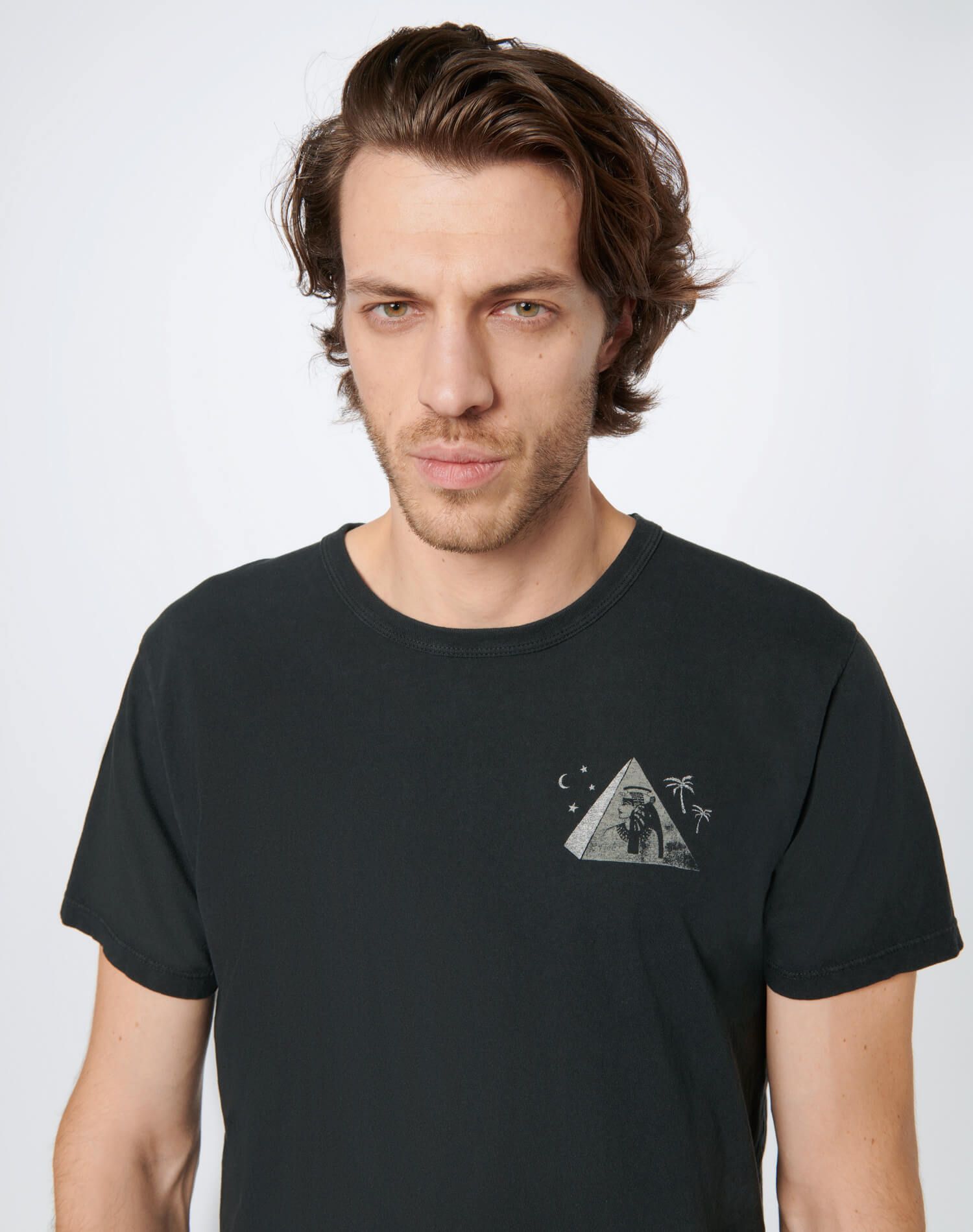 Modern "Pharaohs" Tee - Black sold by Re/Done product image thumbnail 7