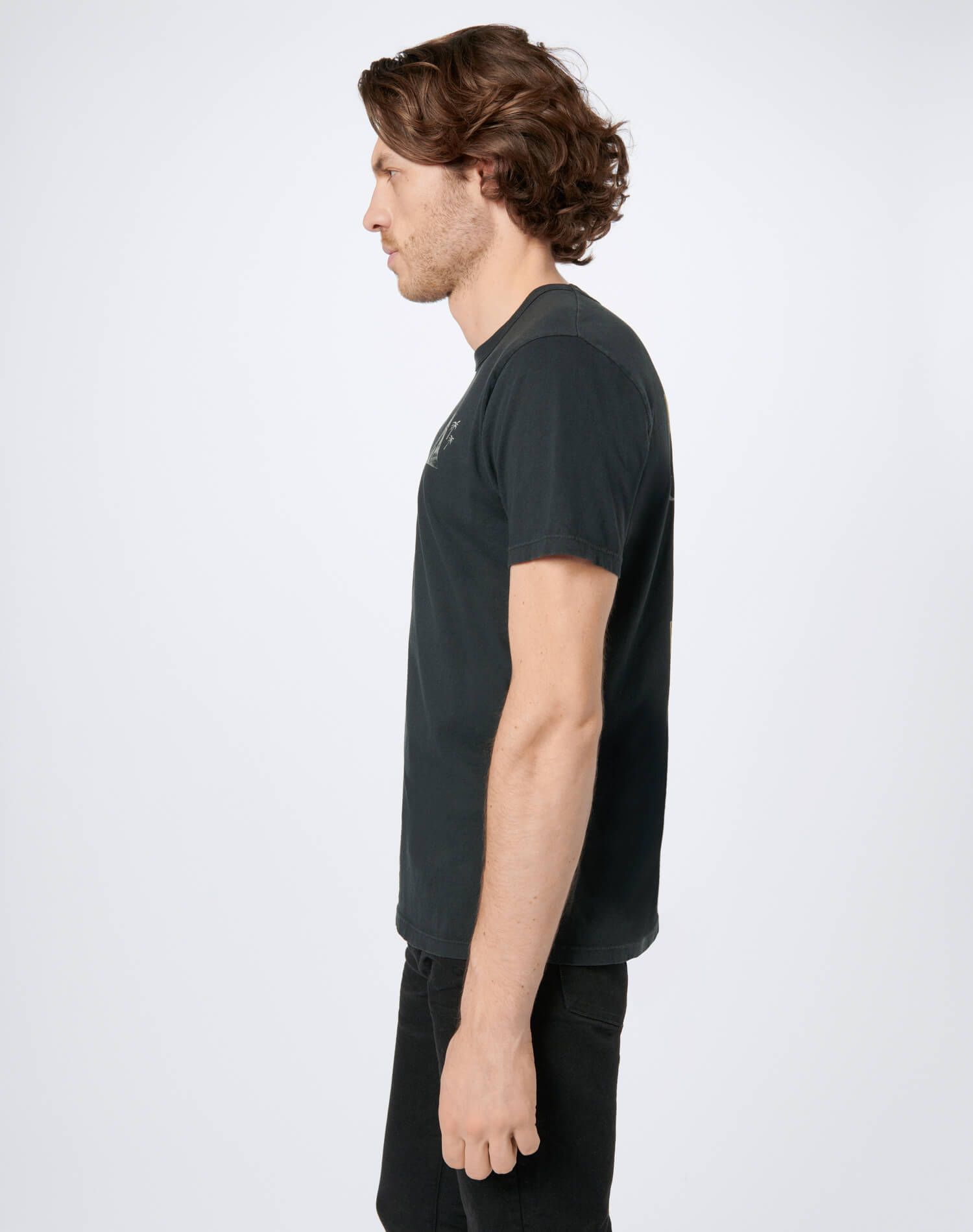 Modern "Pharaohs" Tee - Black sold by Re/Done product image thumbnail 5