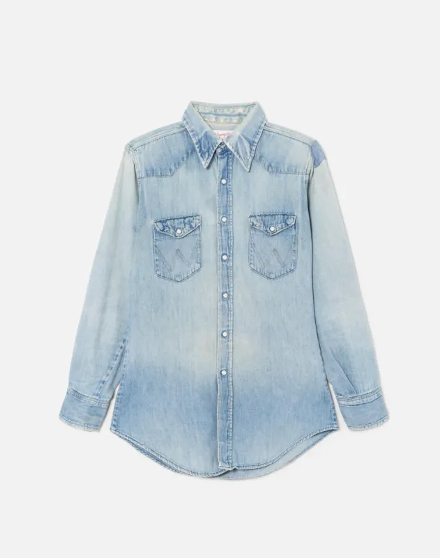 70s Wrangler Faded Shirt sold by Re/Done