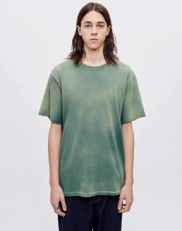 Hanes Loose Tee - Sun Faded Forest Green sold by Re/Done