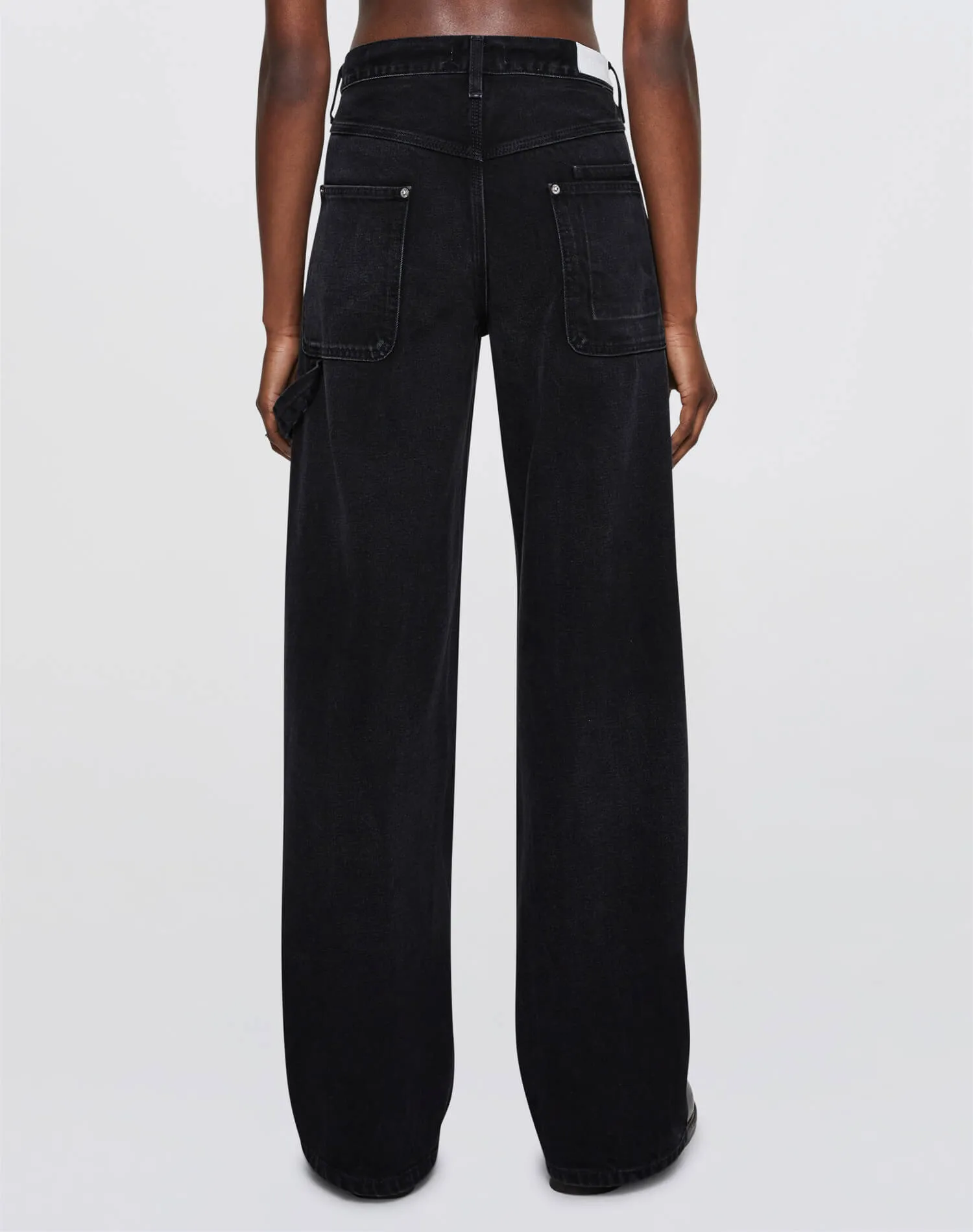 Comfort Stretch Painter Jean - Crafted Black sold by Re/Done product image thumbnail 4