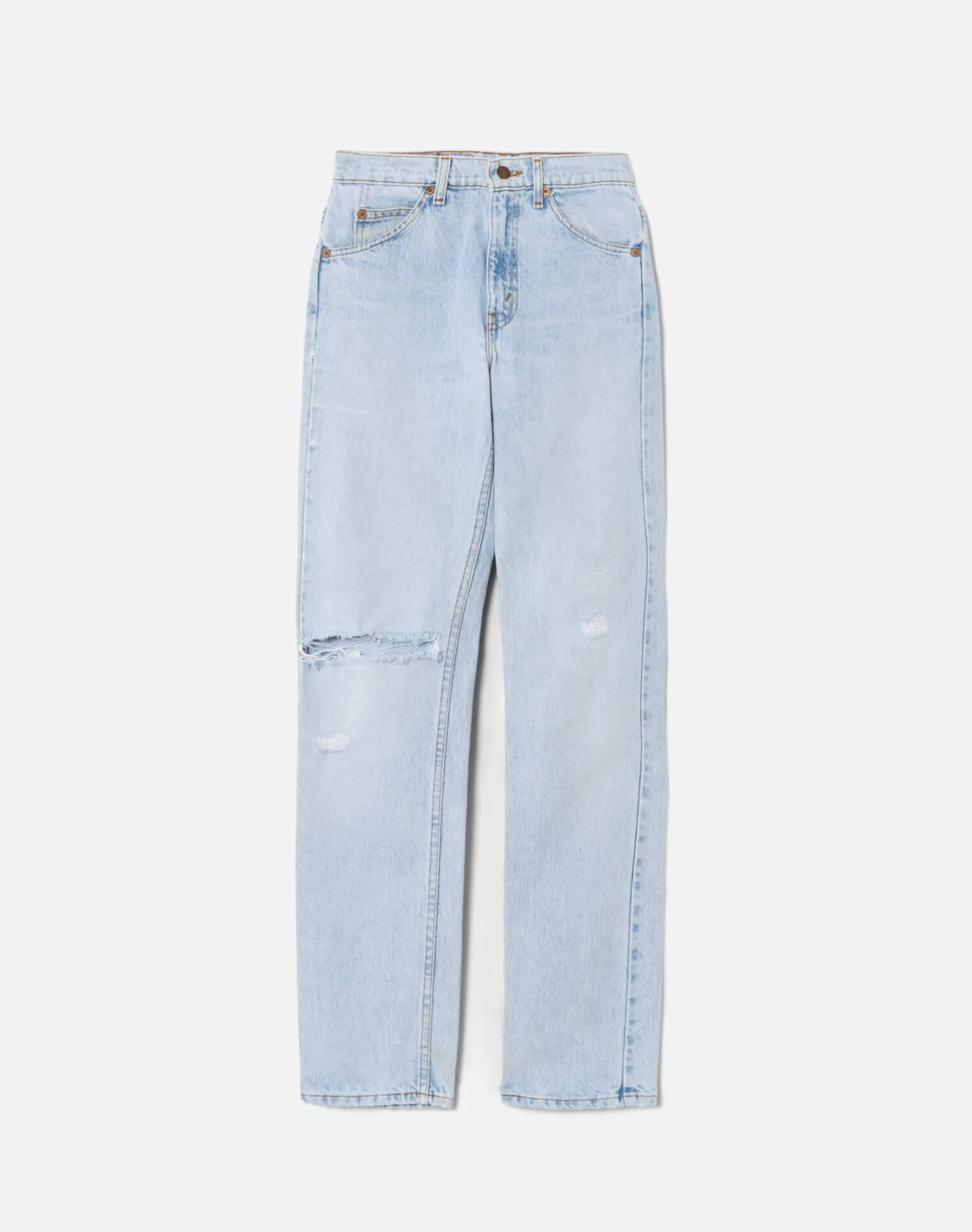 70s Knee Rip Levi's 505 -#52 sold by Re/Done