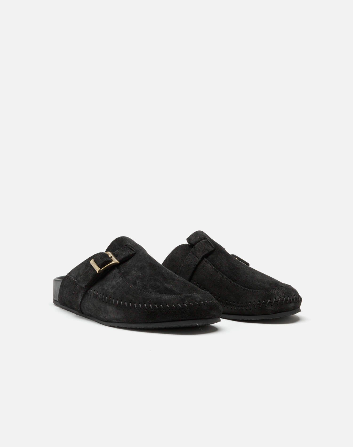 70s Moc Slide - Black Suede sold by Re/Done product image thumbnail 2