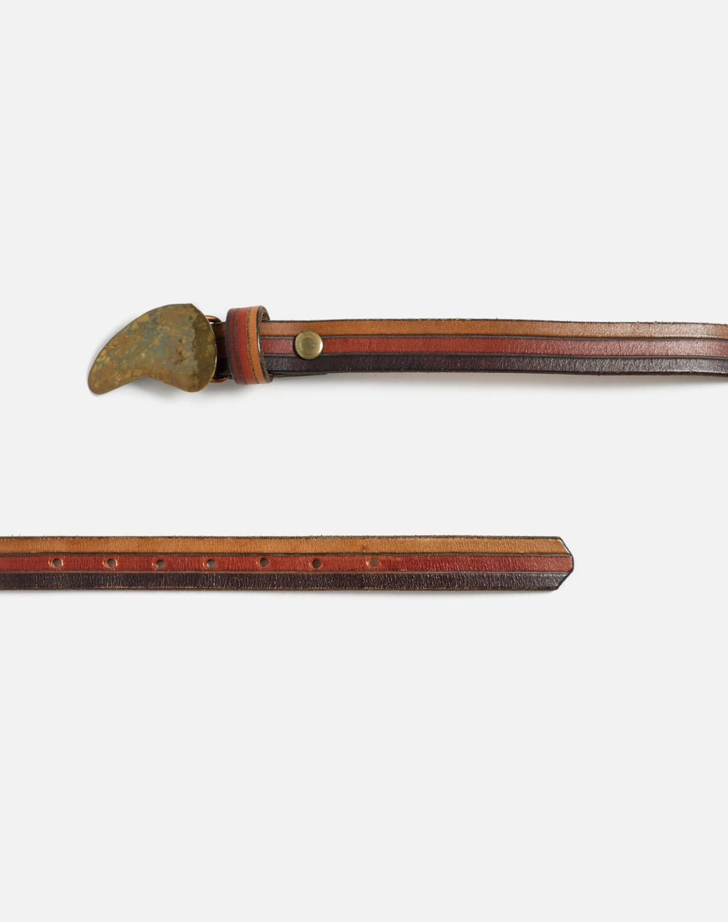 70s Striped Brass Belt - #25 sold by Re/Done product image thumbnail 2