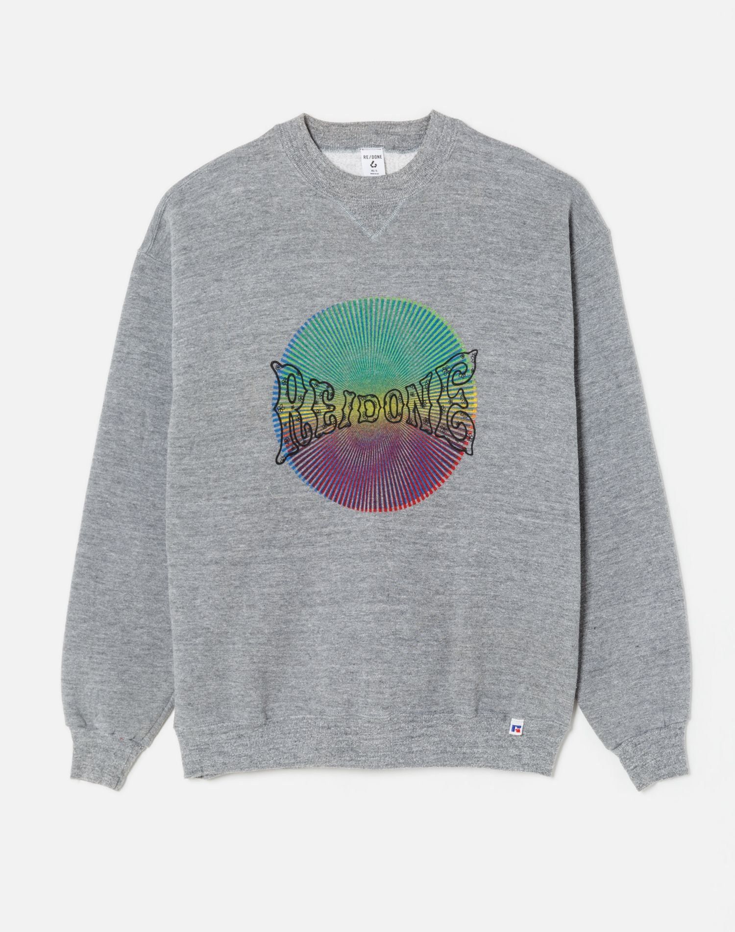 Upcycled "RE/DONE Spiral" Sweatshirt - Assorted sold by Re/Done