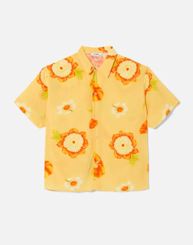 Aloha Shirt - Yellow Poppy sold by Re/Done