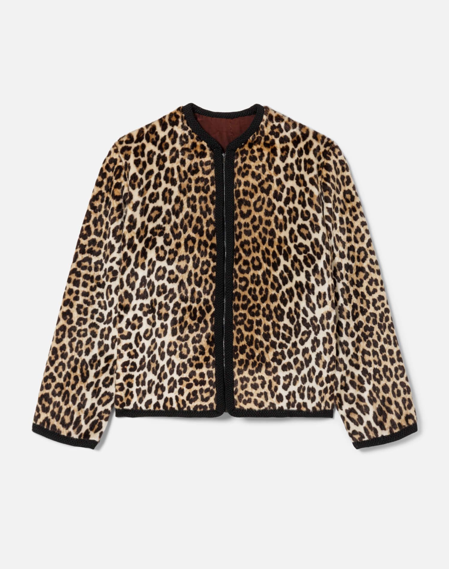 50s Fuzzy Leopard Jacket - #15 sold by Re/Done