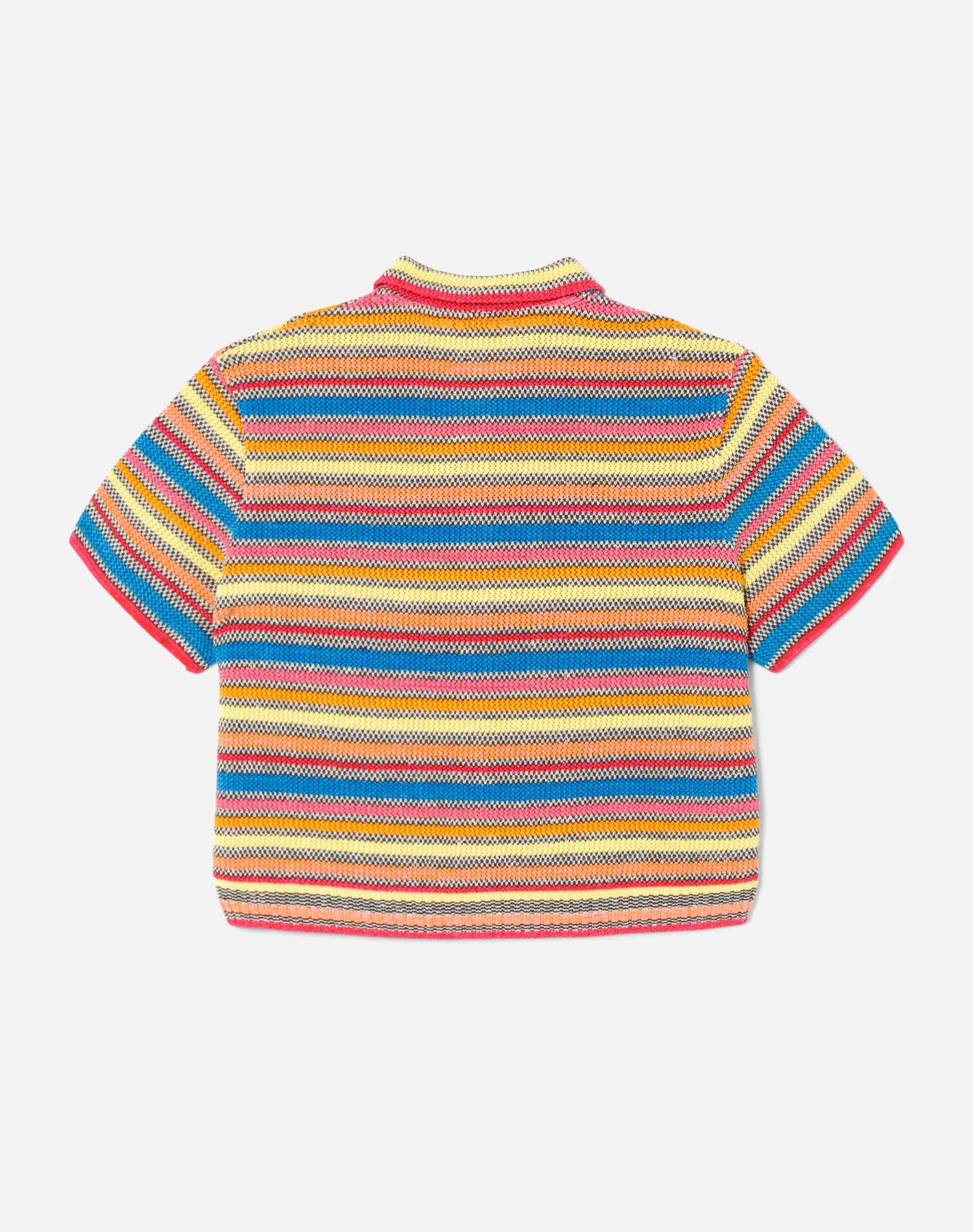 Short Sleeve Polo Cardigan - Multistripe sold by Re/Done product image thumbnail 2