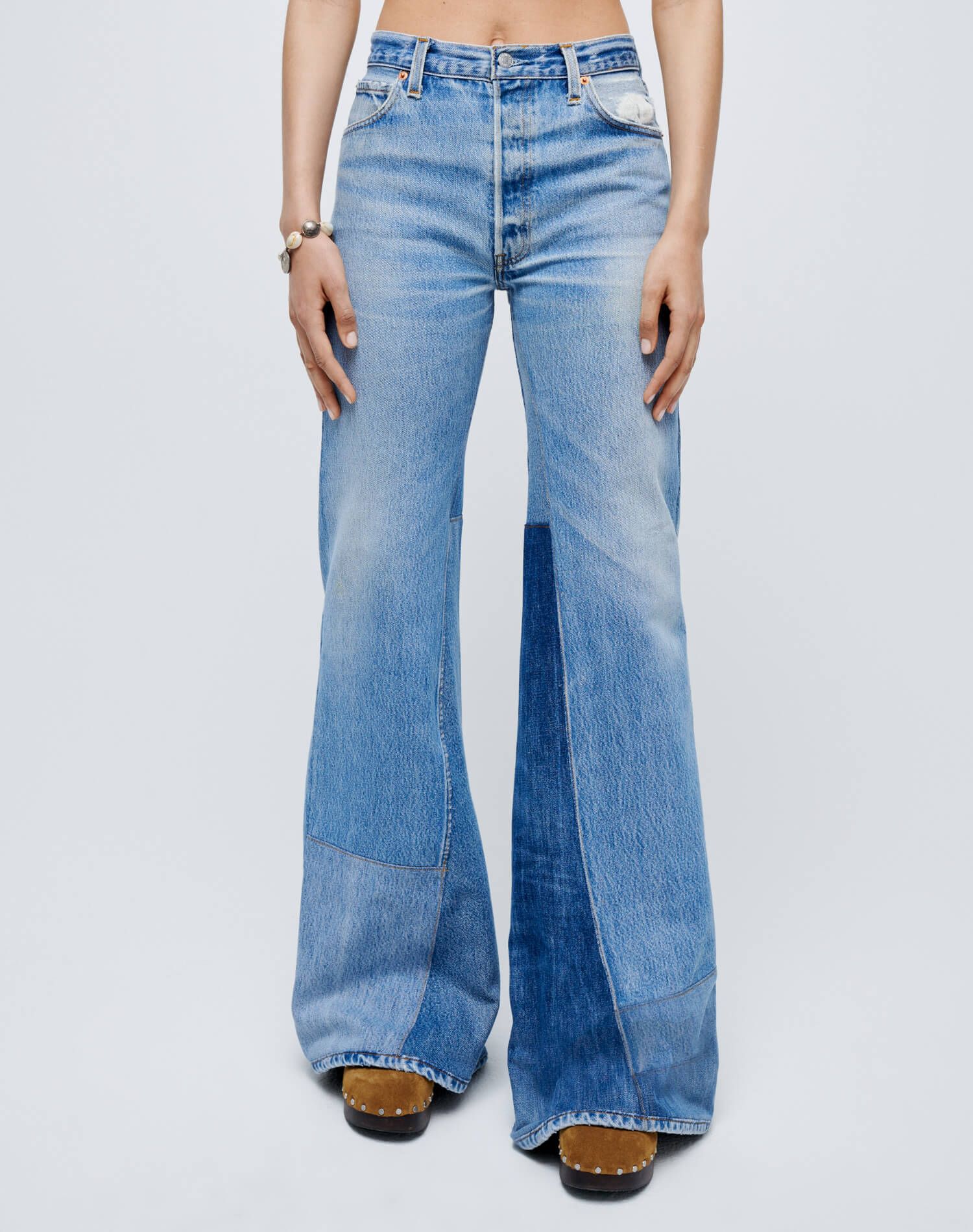 Levi's 70s Mega Bell Bottom - Indigo sold by Re/Done product image thumbnail 2