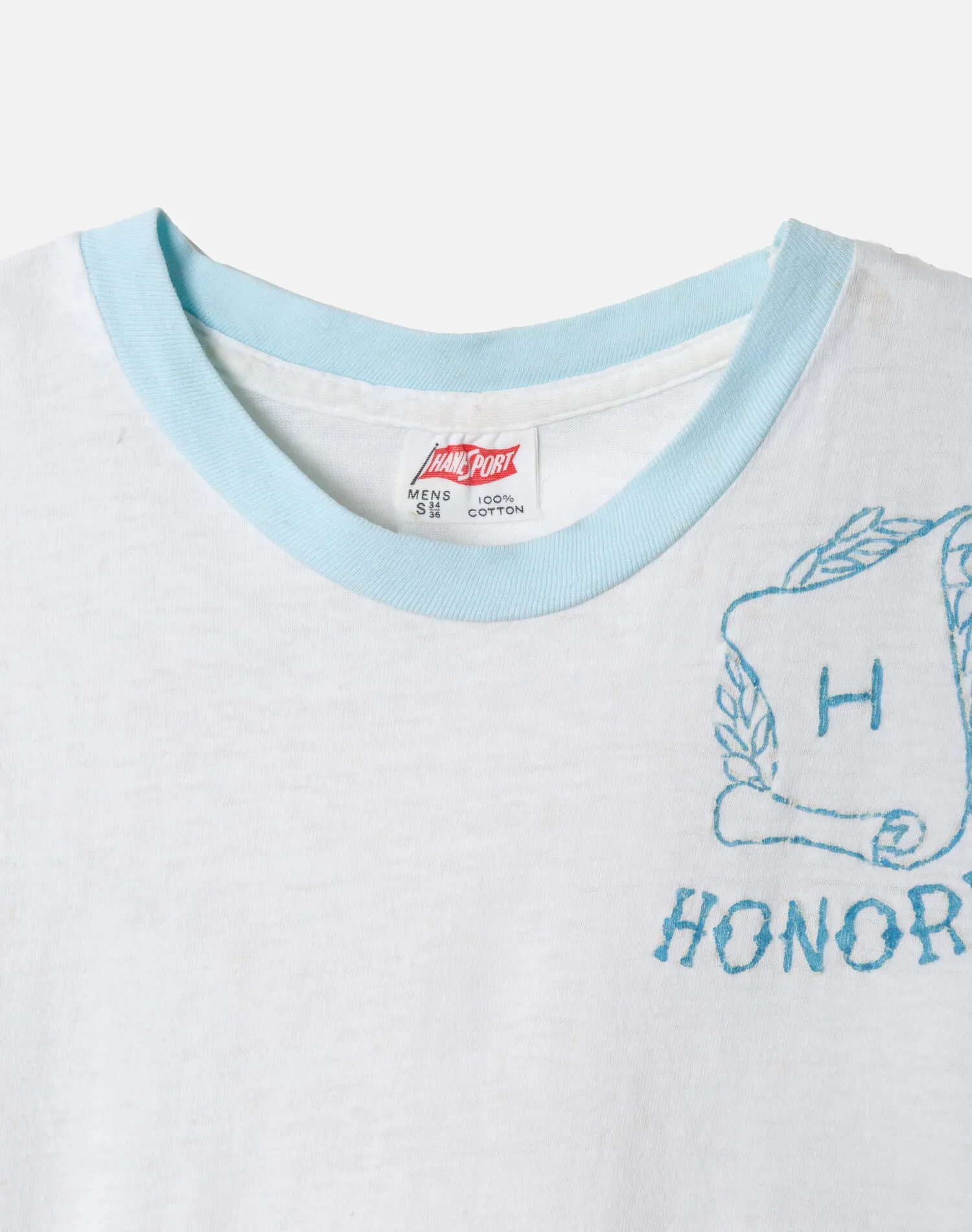 60s Hanesport Ringer Tee sold by Re/Done product image thumbnail 3