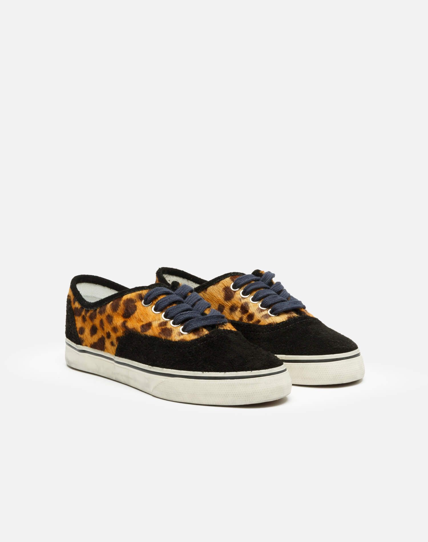 70s Low Top Skate - Leopard Calf Hair sold by Re/Done product image thumbnail 2