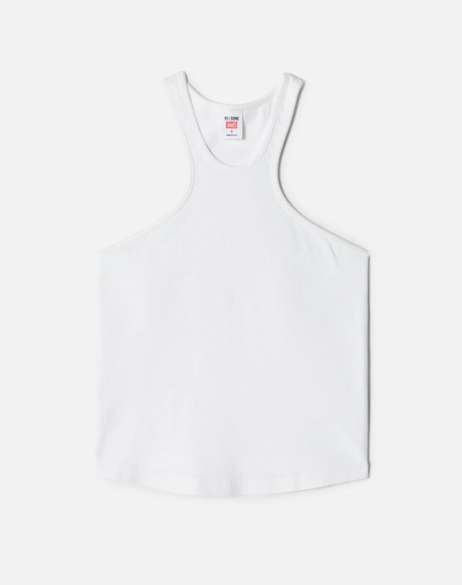 Racer Tank - Ivory sold by Re/Done