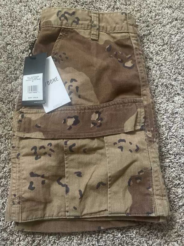 Upcycled Cargo Skirt - Desert Camo sold by Re/Done product image thumbnail 3