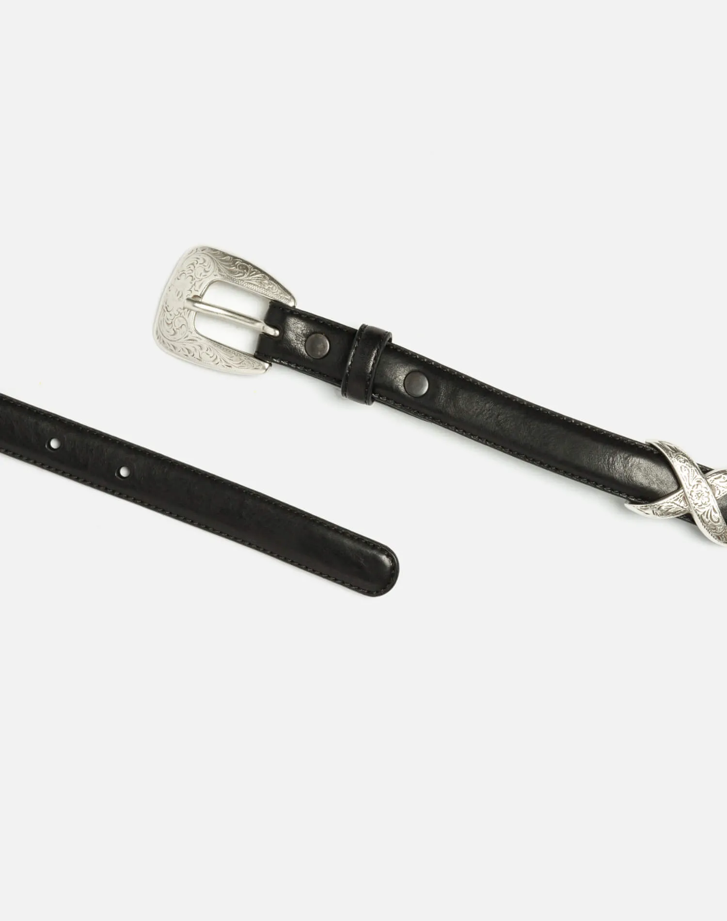 90s Western Belt - Black sold by Re/Done product image thumbnail 3