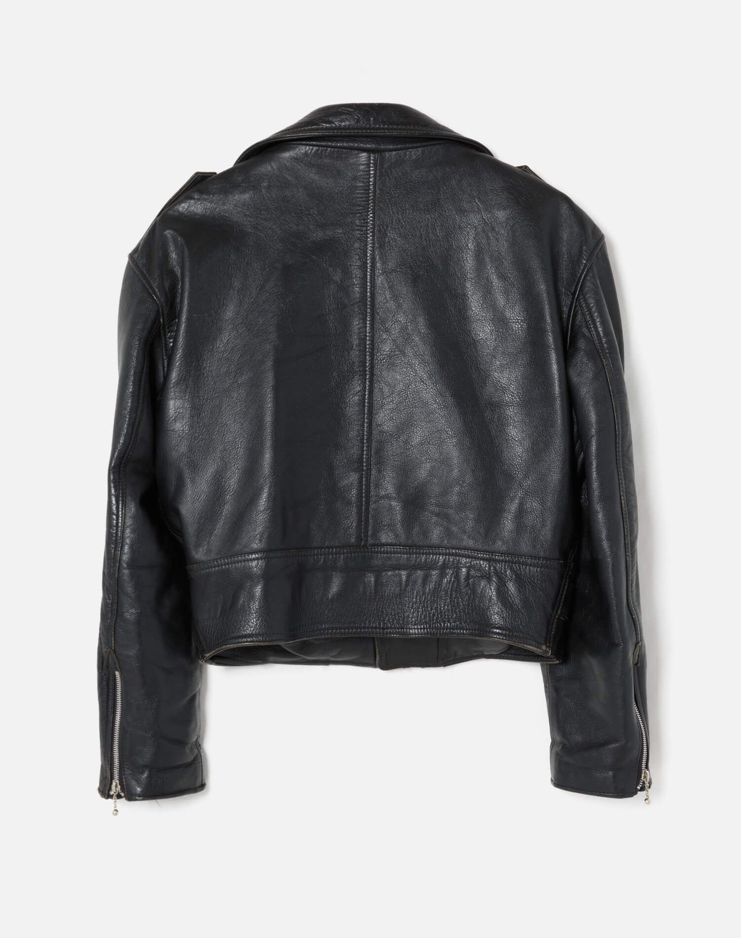 80s Belted Leather Moto Jacket - #19 sold by Re/Done product image thumbnail 2