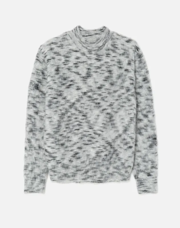 Hyena Mohair Sweater - Dark Hyena made by Re/Done