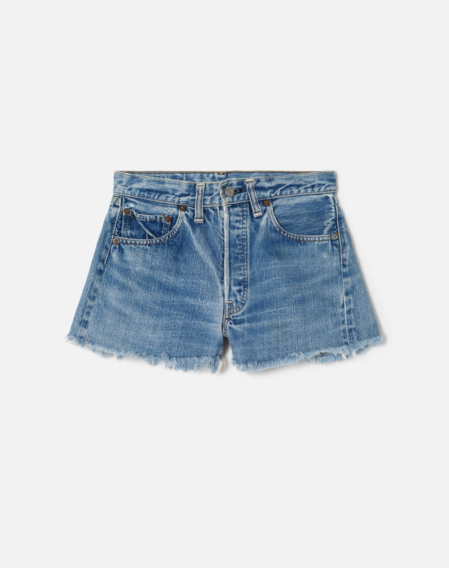 60s Levi's Big E 505 Cutoff Shorts -#20 sold by Re/Done