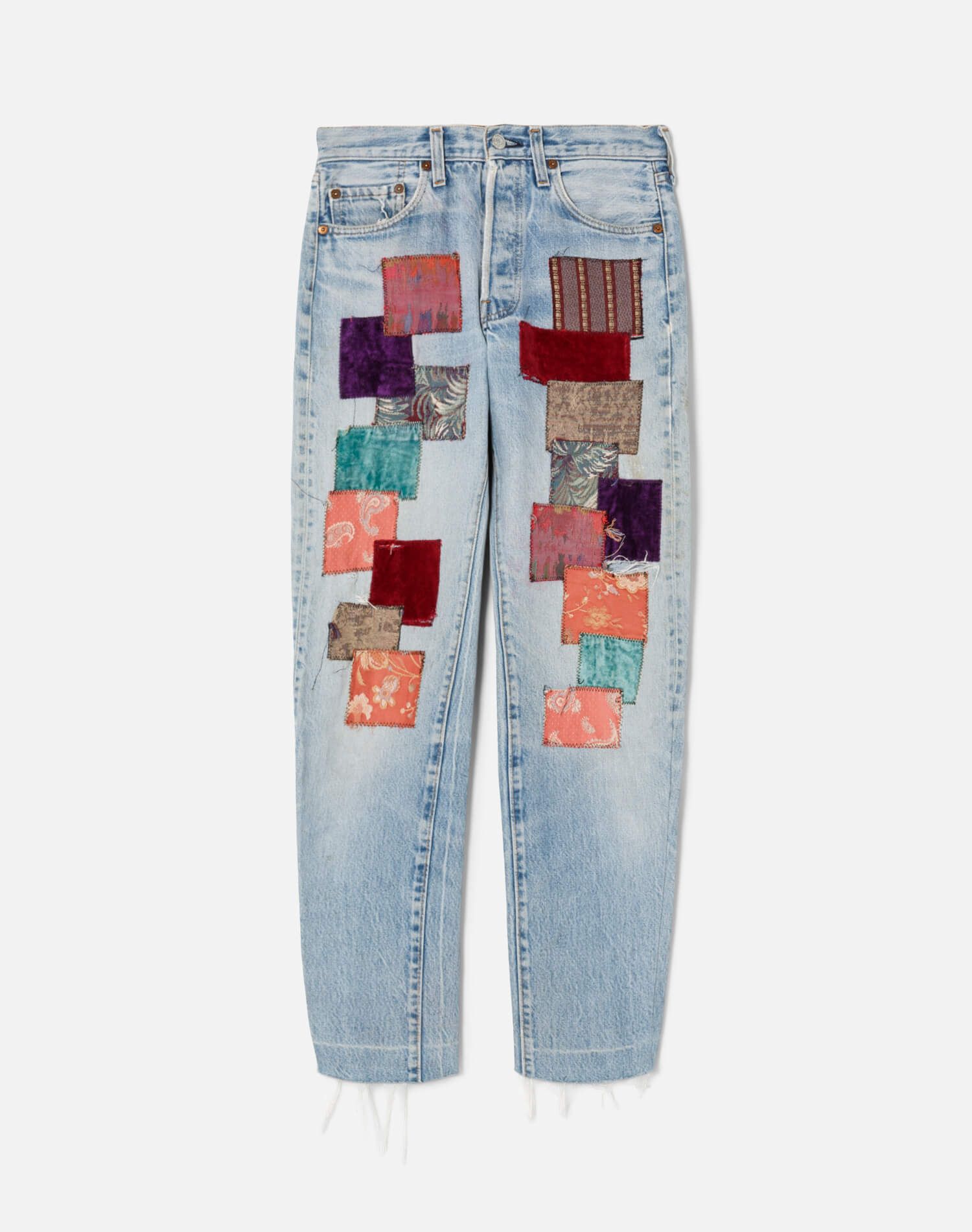 70s Levi's Patched Selvedge 501s - #12 sold by Re/Done