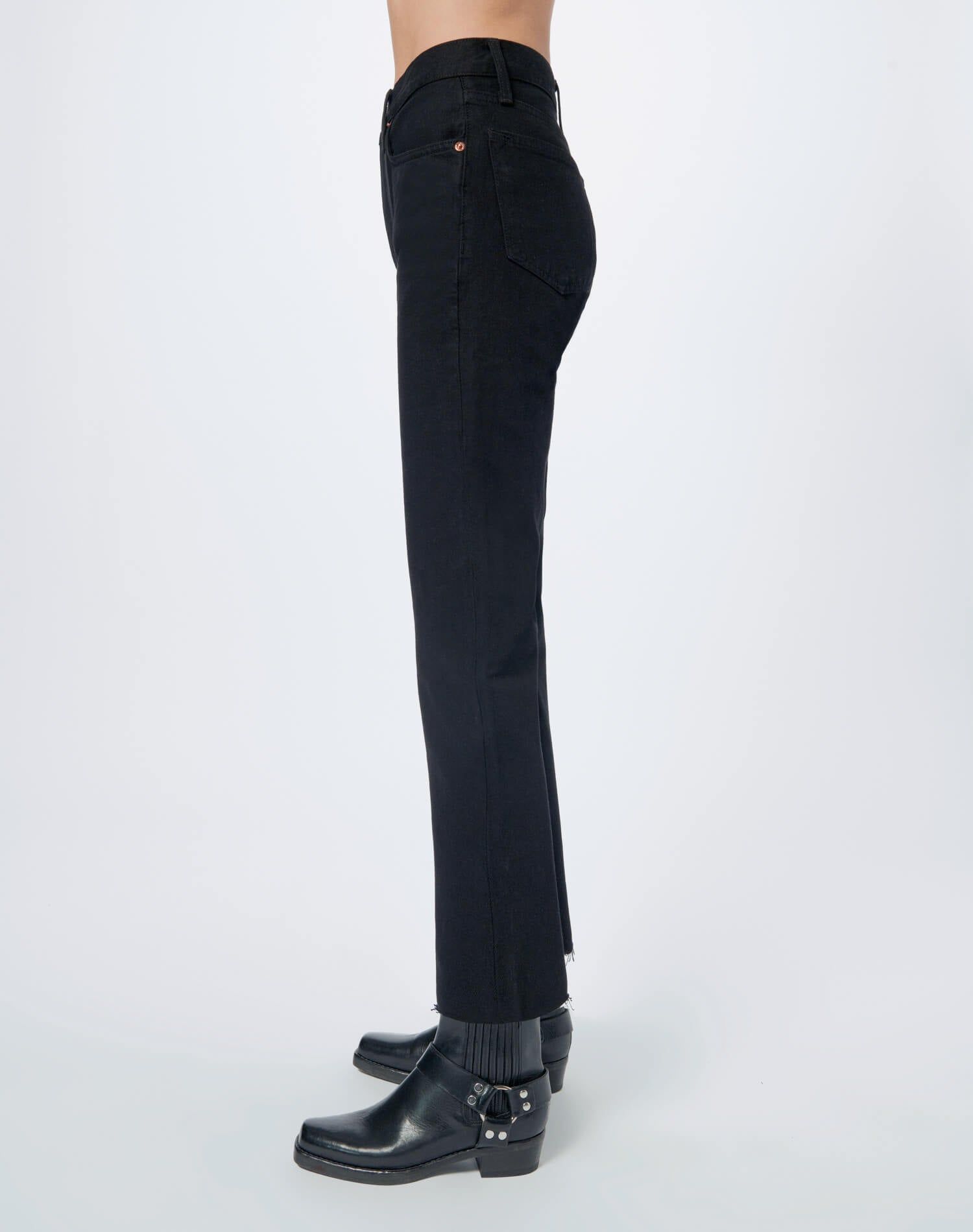 High Rise Stove Pipe - Black sold by Re/Done product image thumbnail 3