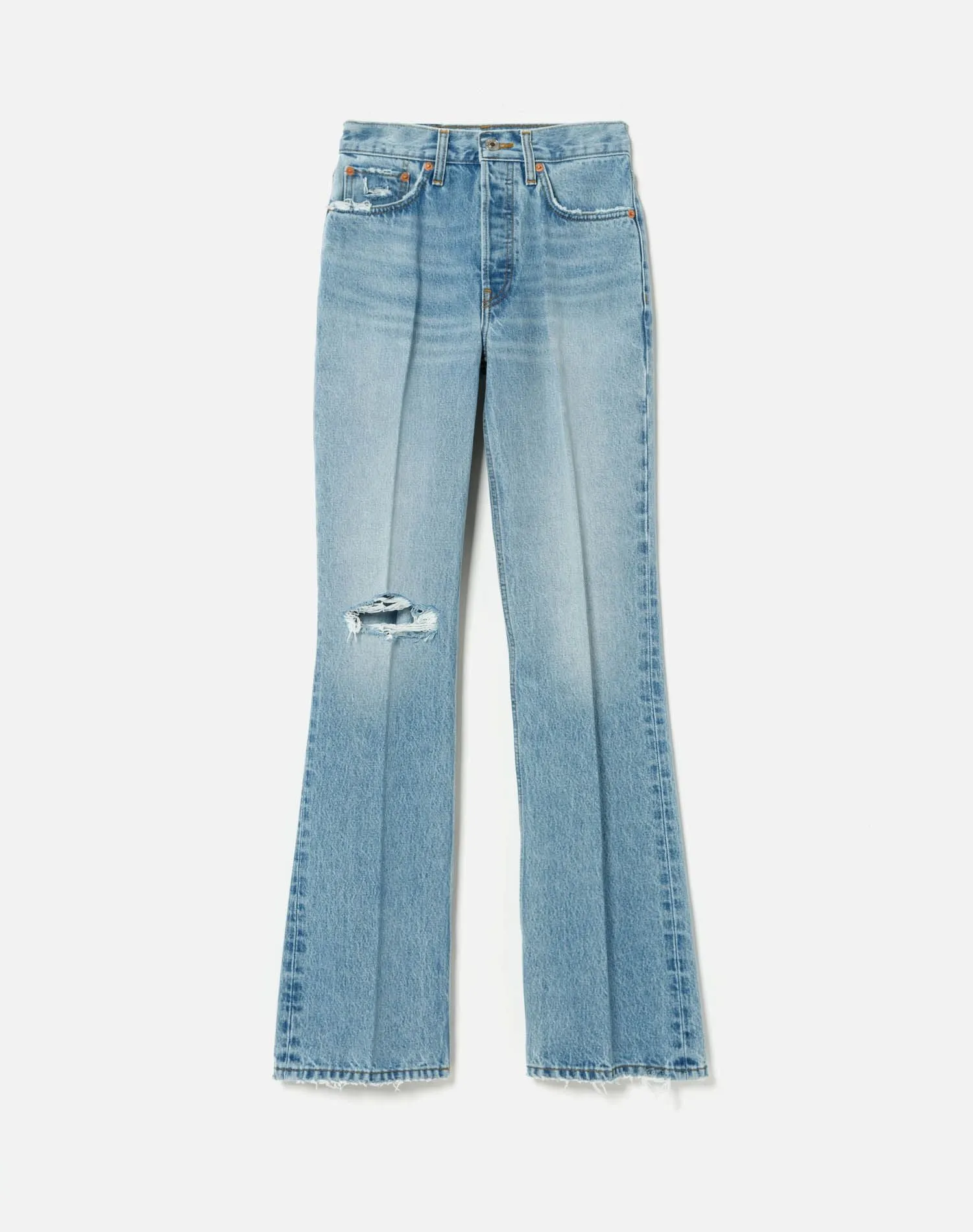 70s Bootcut - Worn Weathered Indigo sold by Re/Done