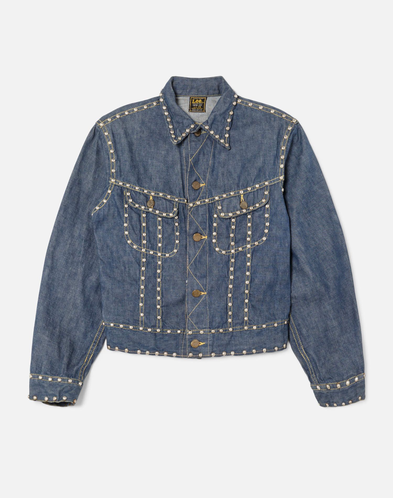 60s Lee Studded Jacket sold by Re/Done
