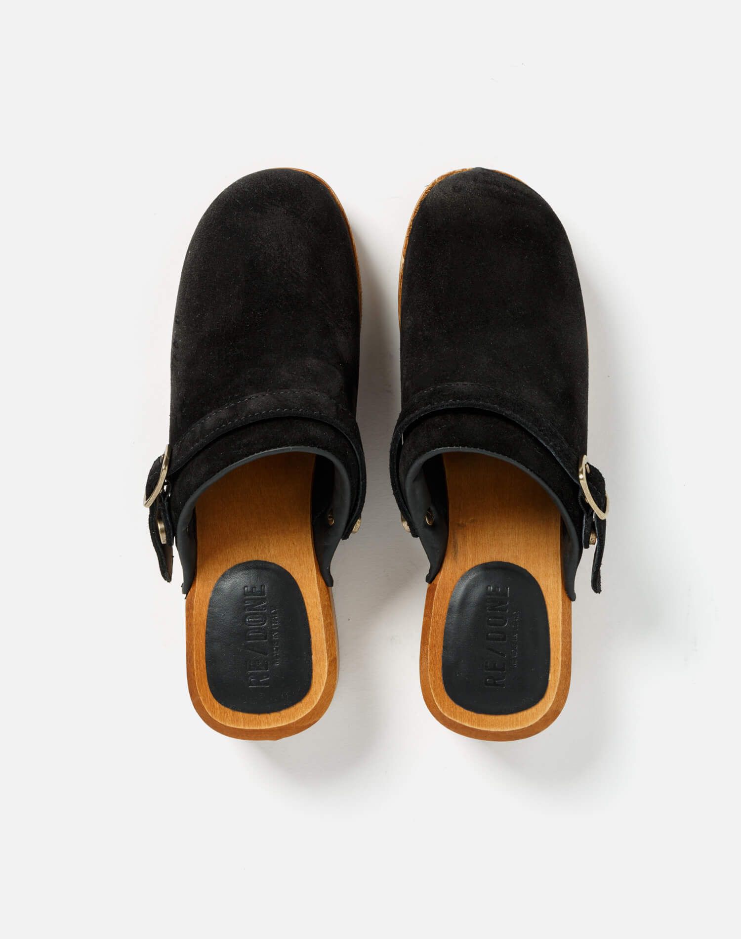70s Classic Clog - Black Suede sold by Re/Done product image thumbnail 3