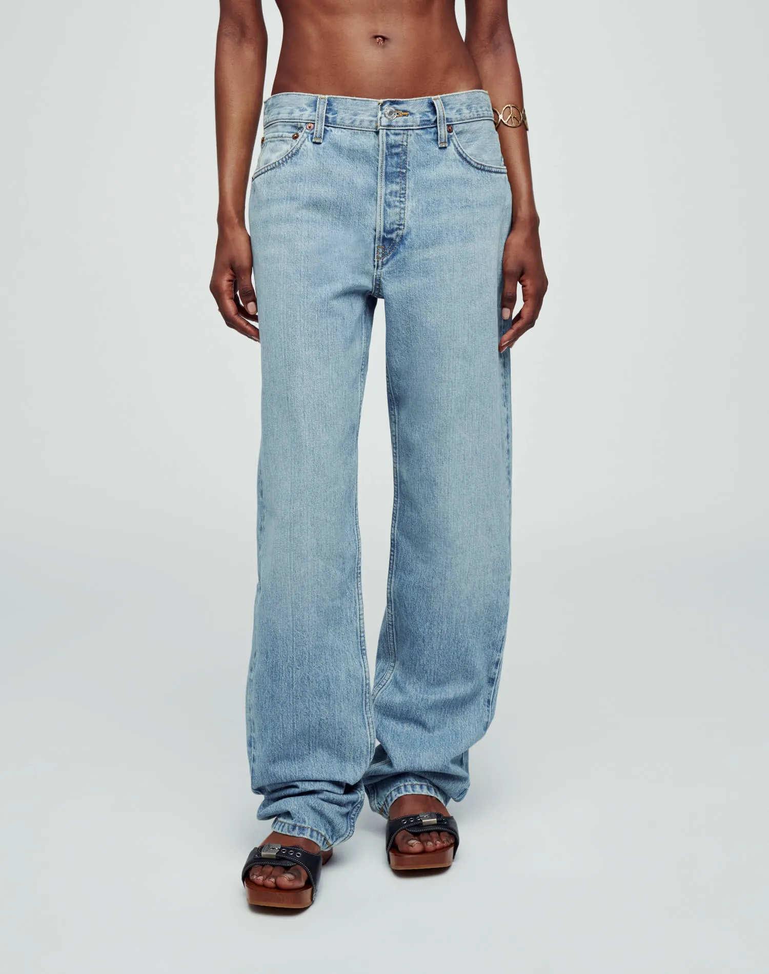Loose Long - Wasted Indigo sold by Re/Done