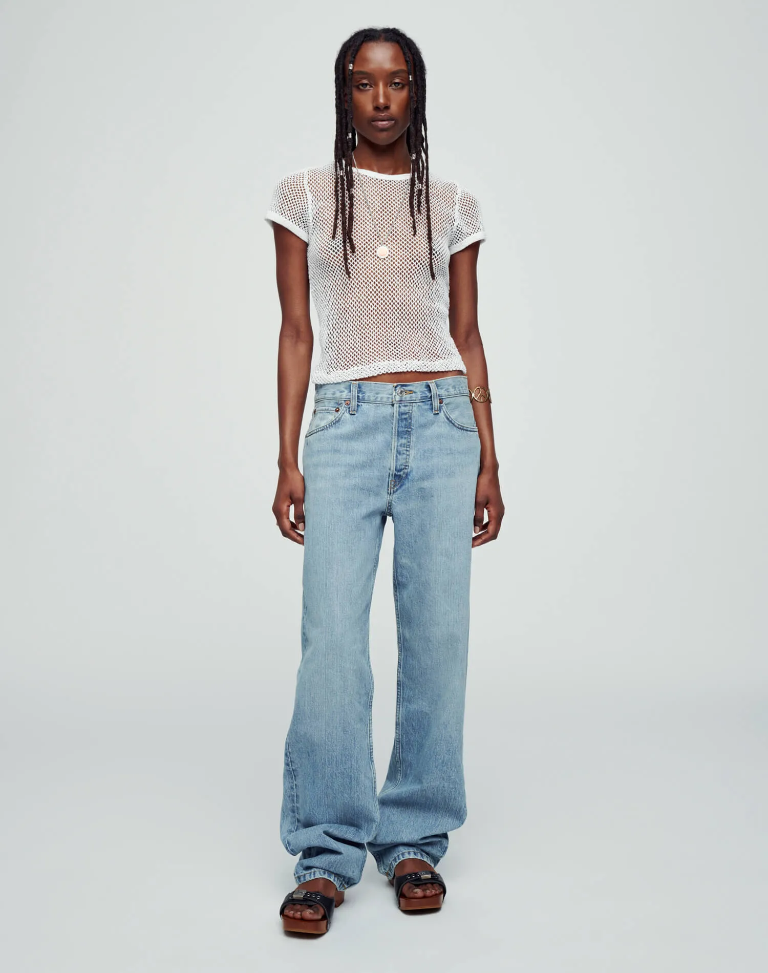Loose Long - Wasted Indigo sold by Re/Done product image thumbnail 2