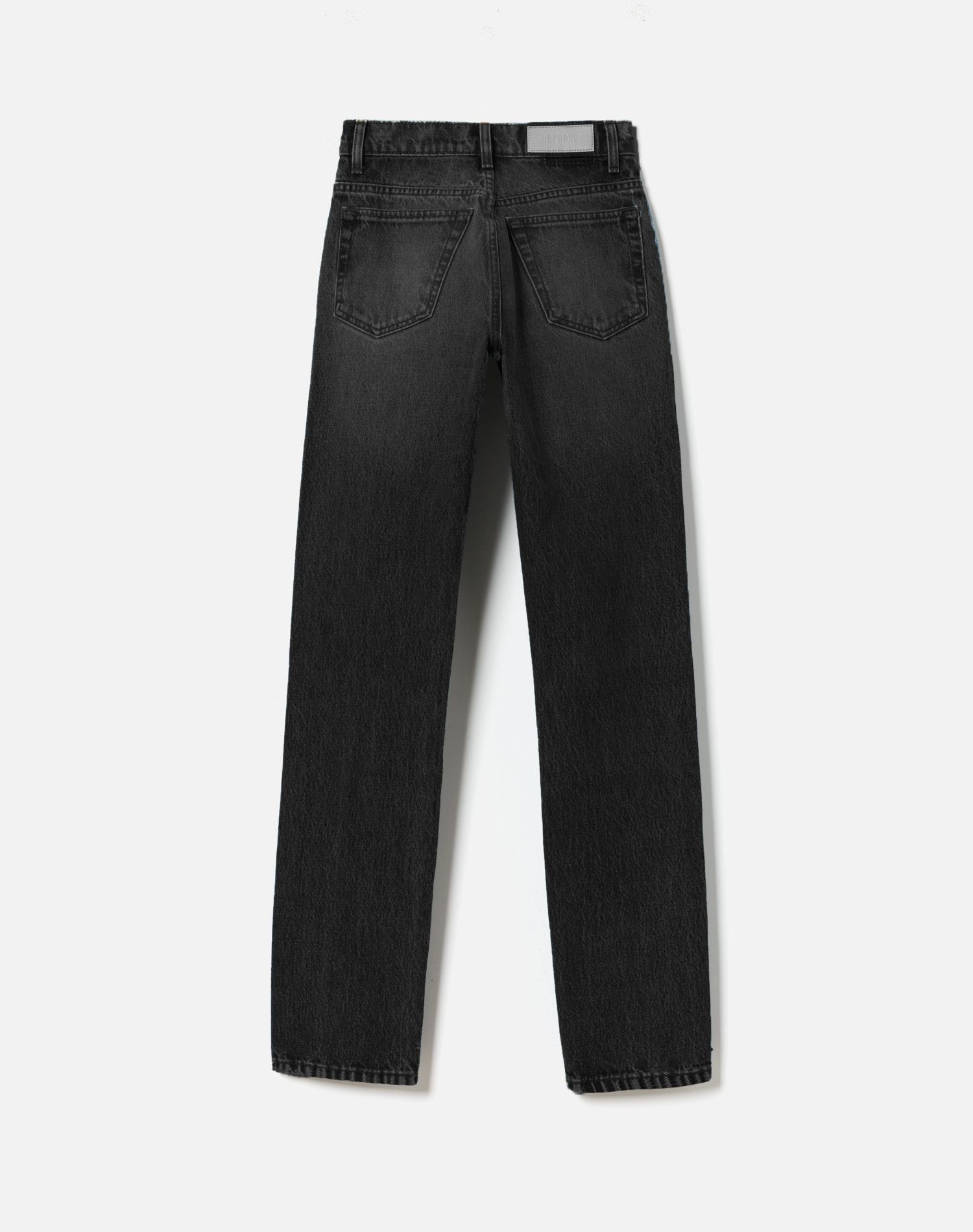 70s Straight - Worn Black with Rips sold by Re/Done product image thumbnail 2