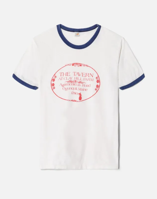 70s Maine Ringer Tee sold by Re/Done