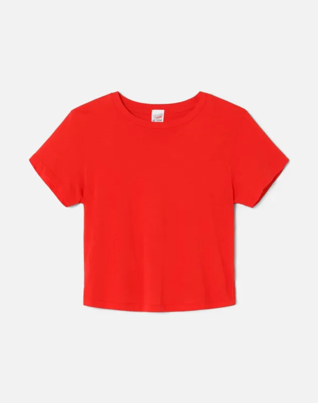 1950s Boxy Tee -  Red sold by Re/Done
