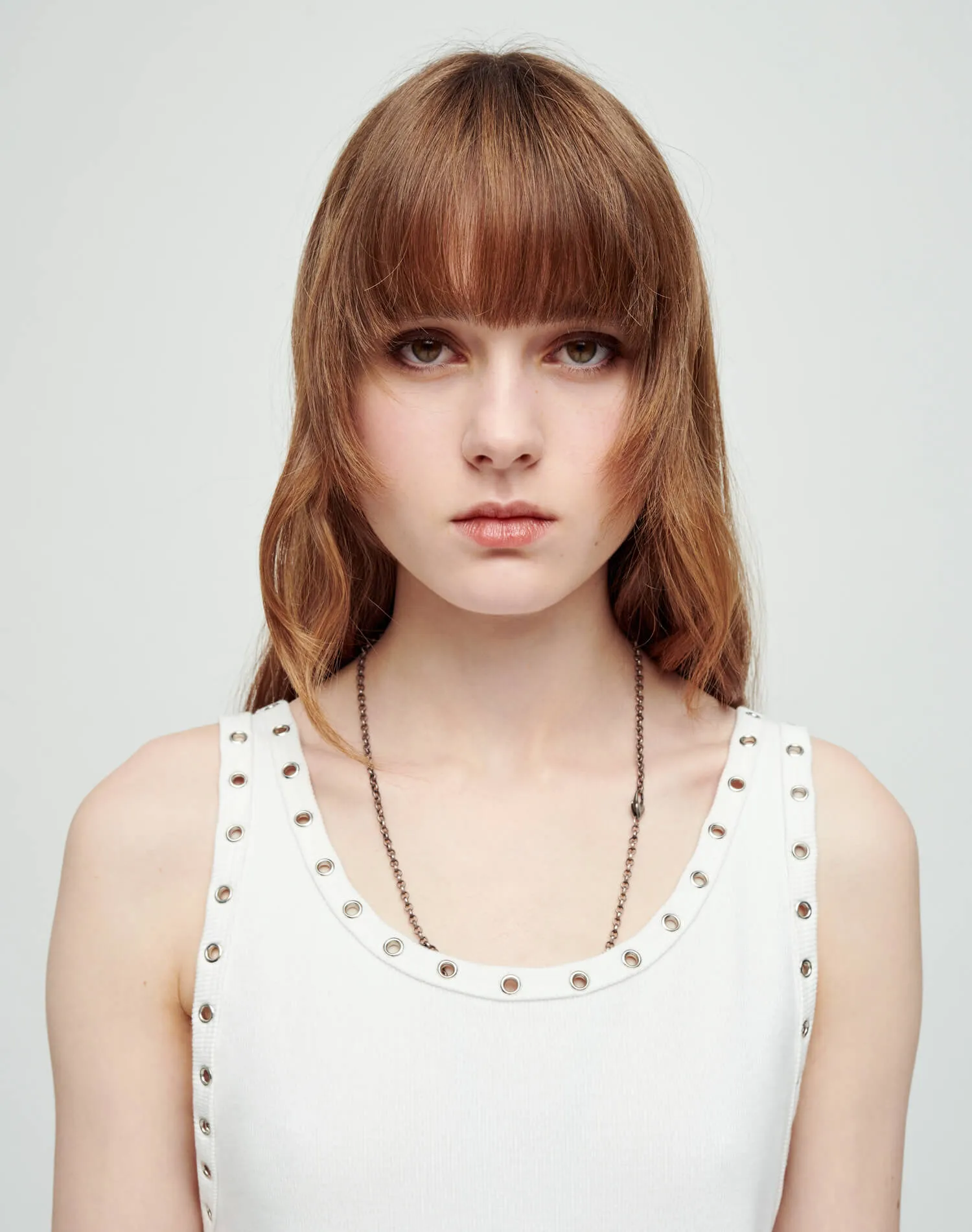 Eyelet Tank Dress - White sold by Re/Done product image thumbnail 5