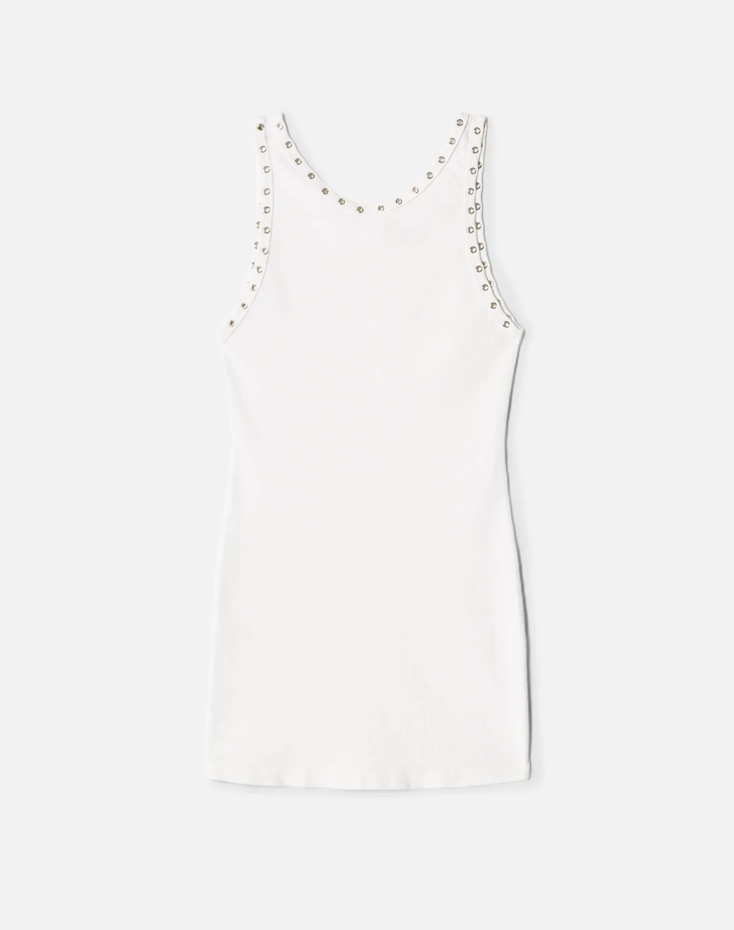 Eyelet Tank Dress - White sold by Re/Done product image thumbnail 2