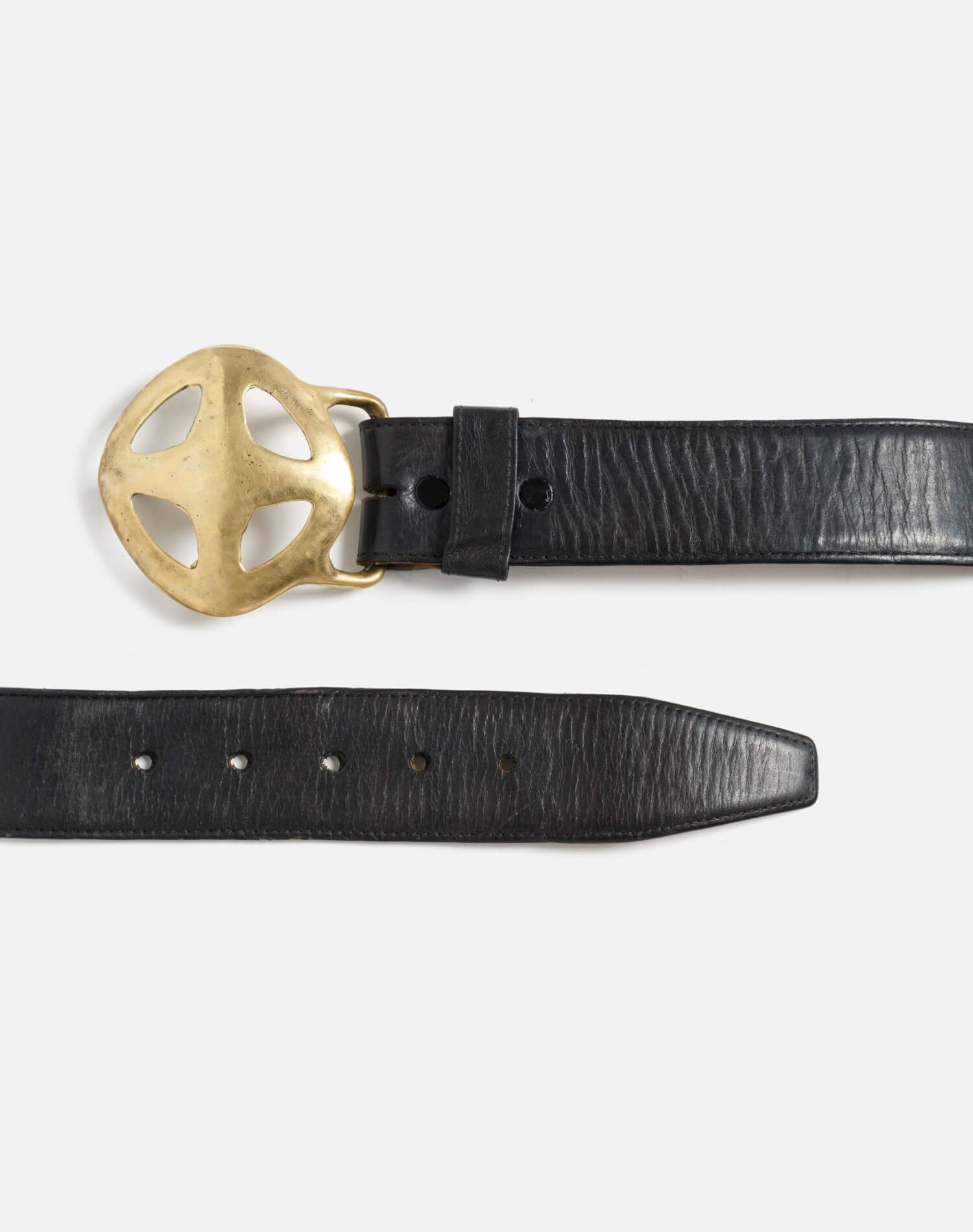 70s Brass Buckle Belt - #19 sold by Re/Done product image thumbnail 2