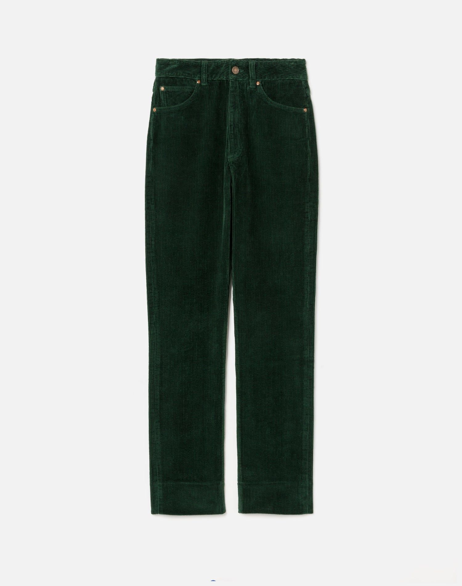 70s Corduroy Cigarette - Evergreen sold by Re/Done