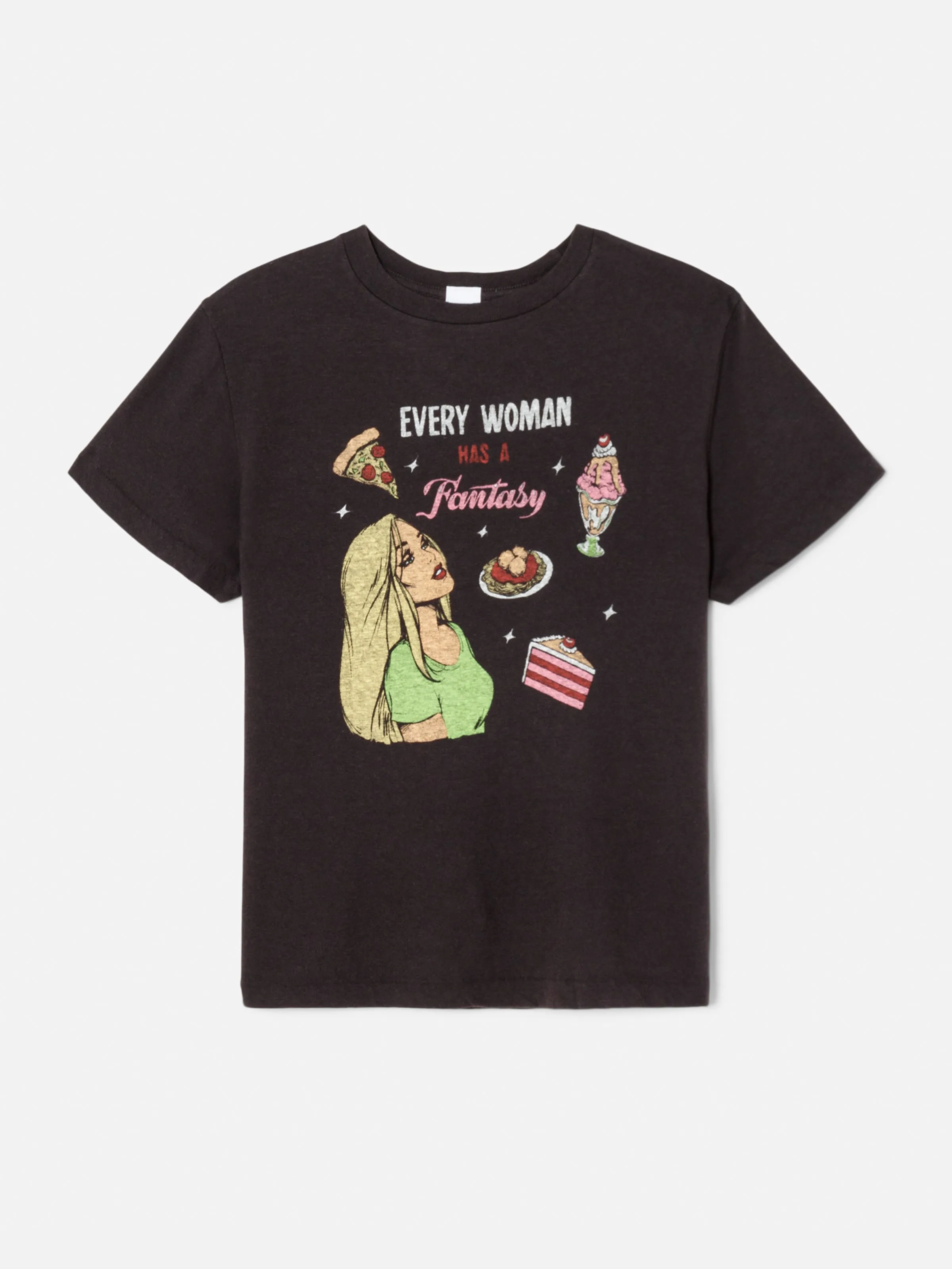 Classic "Fantasy" Tee - Washed Black sold by Re/Done product image thumbnail 5