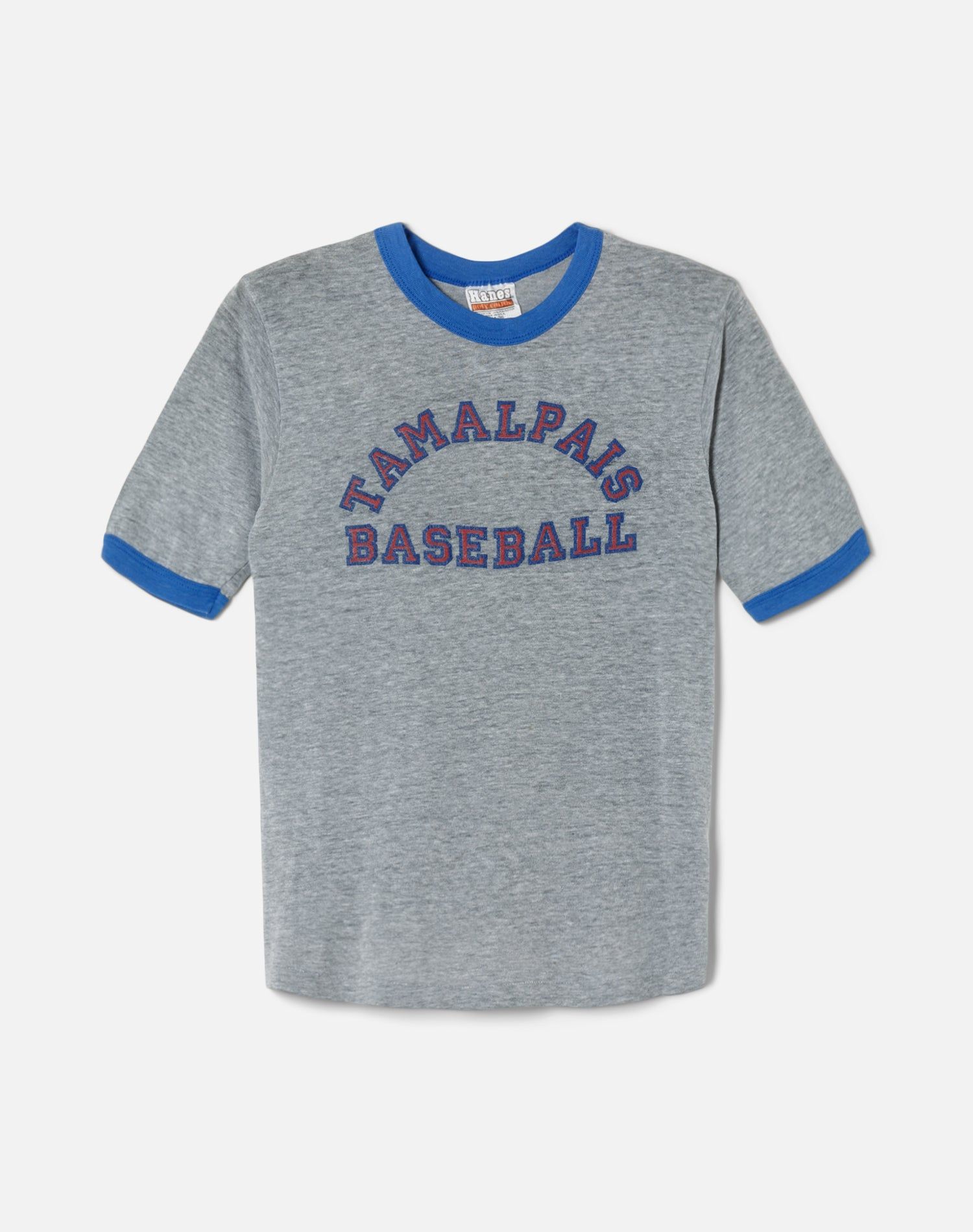 80s Hanes Tamalpais Baseball Tee -#35 sold by Re/Done