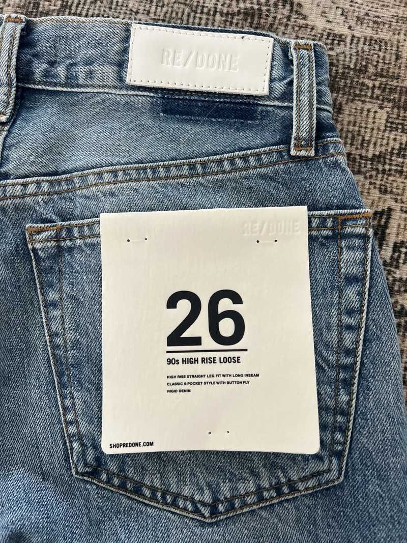 High Rise Loose - Worn Blue sold by Re/Done product image thumbnail 3